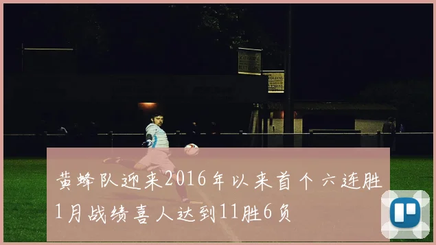 黄蜂队迎来2016年以来首个六连胜1月战绩喜人达到11胜6负